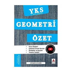 Delta Kültür Yayınevi Delta Kültür YKS 1. Ve 2. Oturum Geometri Özet Yeni