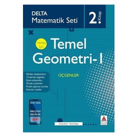 Delta Kültür Yayınevi Herkes İçin Temel Geometri 1 2. Kitap Matematik Seti