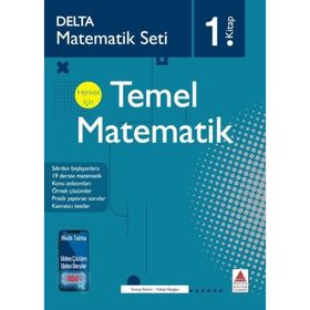 Delta Kültür Yayınevi Matematik Seti 1.Kitap Herkes İçin Temel Matematik