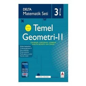 Delta Kültür Yayınevi Matematik Seti 3 Herkes İçin Temel Geometri-II