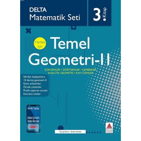 Delta Kültür Yayınevi Matematik Seti 3 Herkes İçin Temel Geometri-II