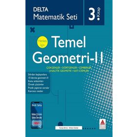 Delta Kültür Yayınevi Matematik Seti 3 Herkes İçin Temel Geometri-II