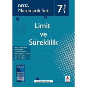 Delta Kültür Yayınevi Matematik Seti 7.Kitap Limit Ve Süreklilik