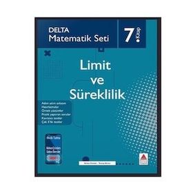 Delta Kültür Yayınevi Matematik Seti 7.Kitap Limit Ve Süreklilik