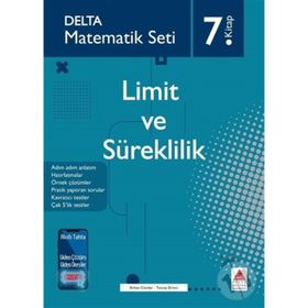 Delta Kültür Yayınevi Matematik Seti 7.Kitap Limit Ve Süreklilik