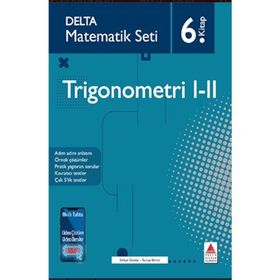 Delta Kültür Yayınevi Trigonometri 1-2 6. Kitap Matematik Seti