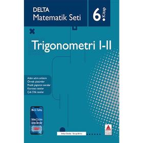 Delta Kültür Yayınevi Trigonometri 1-2 6. Kitap Matematik Seti