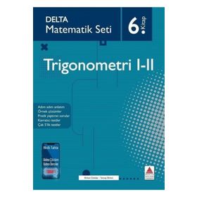 Delta Kültür Yayınevi Trigonometri 1-2 6. Kitap Matematik Seti