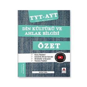 Delta Kültür Yayınevi TYT AYT Din Kültürü ve Ahlak Bilgisi Özet YKS 1. ve 2. Oturum