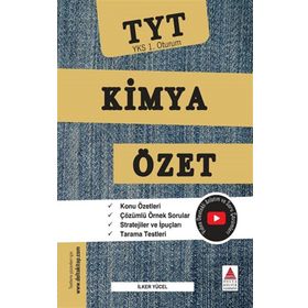 Delta Kültür Yayınevi TYT Kimya Özet YKS 1. Oturum