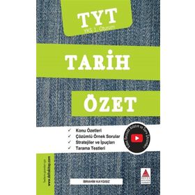 Delta Kültür Yayınevi TYT Tarih Özet YKS 1. Oturum