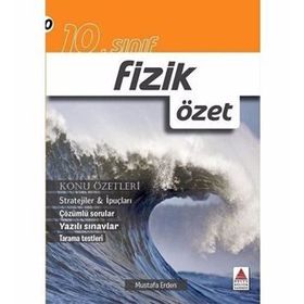 Delta Kültür Yayınları 10. Sınıf Fizik Konu Özetli Soru Bankası