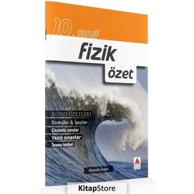 Delta Kültür Yayınları 10. Sınıf Fizik Konu Özetli Soru Bankası