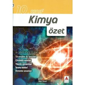 Delta Kültür Yayınları 10. Sınıf Kimya Konu Özetli Soru Bankası