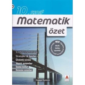 Delta Kültür Yayınları 10. Sınıf Matematik Konu Özetli Soru Bankası