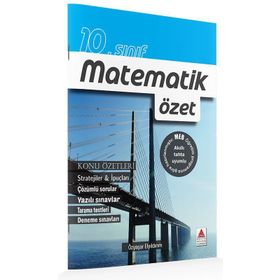 Delta Kültür Yayınları 10. Sınıf Matematik Konu Özetli Soru Bankası