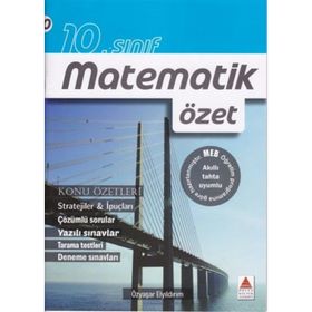 Delta Kültür Yayınları 10. Sınıf Matematik Konu Özetli Soru Bankası