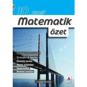 Delta Kültür Yayınları 10. Sınıf Matematik Konu Özetli Soru Bankası