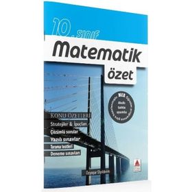 Delta Kültür Yayınları 10. Sınıf Matematik Konu Özetli Soru Bankası