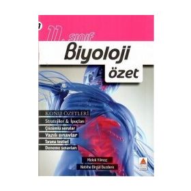 Delta Kültür Yayınları 11. Sınıf Biyoloji Konu Özetli Soru Bankası