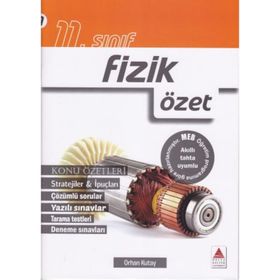Delta Kültür Yayınları 11.Sınıf Fizik Konu Özetli Çözümlü Soru Bankası