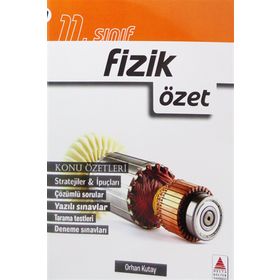Delta Kültür Yayınları 11.Sınıf Fizik Konu Özetli Çözümlü Soru Bankası