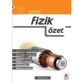 Delta Kültür Yayınları 11.Sınıf Fizik Konu Özetli Çözümlü Soru Bankası