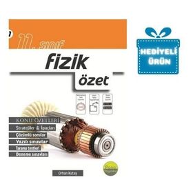 Delta Kültür Yayınları 11.Sınıf Fizik Konu Özetli Çözümlü Soru Bankası