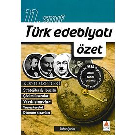 Delta Kültür Yayınları 11. Sınıf Türk Dili Ve Edebiyatı Konu Özetli Soru Bankası