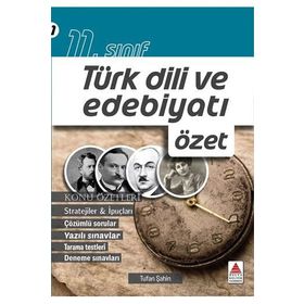 Delta Kültür Yayınları 11. Sınıf Türk Dili Ve Edebiyatı Konu Özetli Soru Bankası