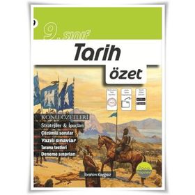 Delta Kültür Yayınları 9. Sınıf Tarih Konu Özetli Soru Bankası