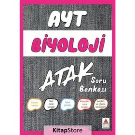 Delta Kültür Yayınları AYT Biyoloji Atak Soru Bankası