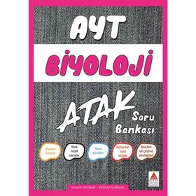 Delta Kültür Yayınları AYT Biyoloji Atak Soru Bankası