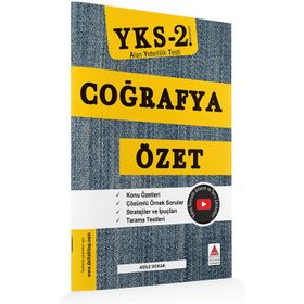 Delta Kültür Yayınları AYT Coğrafya Özet