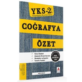 Delta Kültür Yayınları AYT Coğrafya Özet