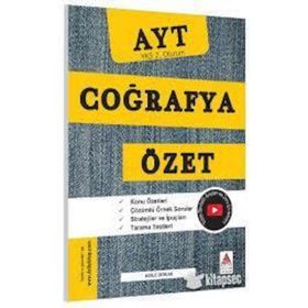 Delta Kültür Yayınları AYT Coğrafya Özet