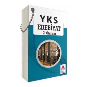 Delta Kültür Yayınları AYT Edebiyat Kartları