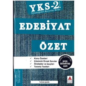 Delta Kültür Yayınları AYT Edebiyat Özet