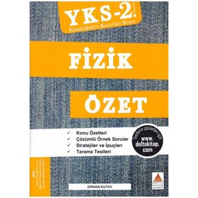 Delta Kültür Yayınları AYT Fizik Özet