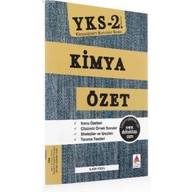 Delta Kültür Yayınları AYT Kimya Özet