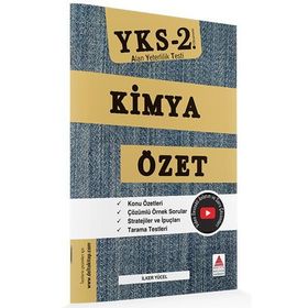 Delta Kültür Yayınları AYT Kimya Özet