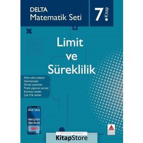 Delta Kültür Yayınları Matematik Seti 7 Limit ve Süreklilik