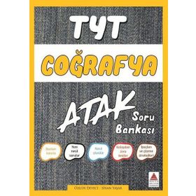 Delta Kültür Yayınları TYT Atak Coğrafya Soru Bankası