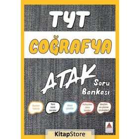 Delta Kültür Yayınları TYT Atak Coğrafya Soru Bankası