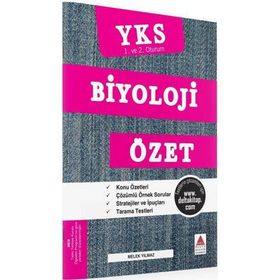 Delta Kültür Yayınları TYT AYT Biyoloji Özet