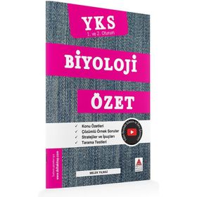Delta Kültür Yayınları TYT AYT Biyoloji Özet