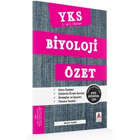Delta Kültür Yayınları TYT AYT Biyoloji Özet