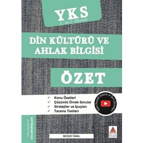 Delta Kültür Yayınları TYT AYT Din Kültürü ve Ahlak Bilgisi Özet