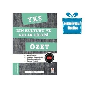 Delta Kültür Yayınları TYT AYT Din Kültürü ve Ahlak Bilgisi Özet
