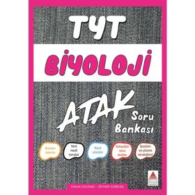 Delta Kültür Yayınları TYT Biyoloji Atak Soru Bankası